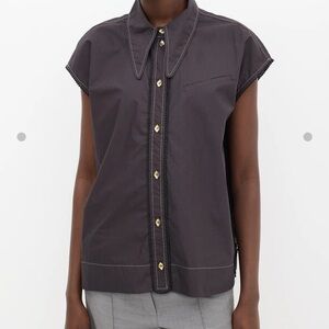 Ganni cotton shirt